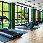 Vibrant Fitness Club Atmosphere**

"A brightly lit, modern fitness club interior, fully clothed people are exercising with smiles, comfortable lounge area with lush green plants and modern furniture in the background, appropriate content, safe for work, perfect anatomy, natural proportions, professional photography, high quality, modest clothing, professional setting."

**